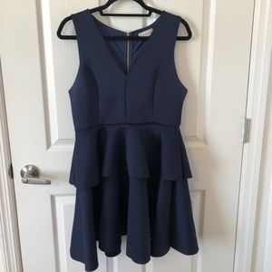 Altar’d State Scuba Navy Semi-formal Dress